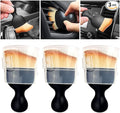 3PCS Car Interior Cleaning Tool, Car Cleaning Brush Interior Dust Collectors by QUAAM