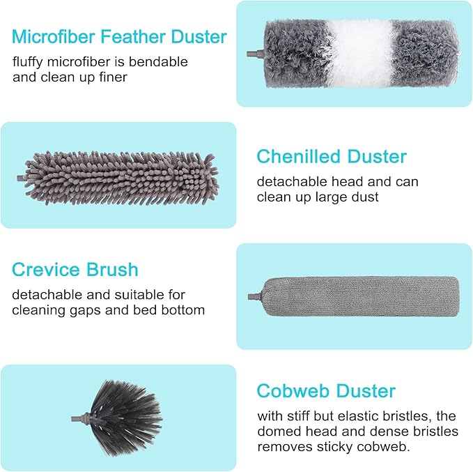 12pcs Microfiber Dusters, Duster - Image 4