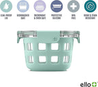 Ello DuraGlass Rounds Glass Food Storage Containers - Image 3