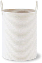 VIPOSCO Large Laundry Hamper, Tall Woven Rope Storage Basket - Image 8