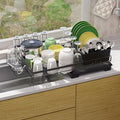 Dish Drying Rack Extendable Dish Rack Rustproof Carbon Steel by Utheinteck