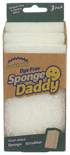 Scrub Daddy Dye Free Sponge Daddy 3 Count, 3 Ct by ScrubDaddy