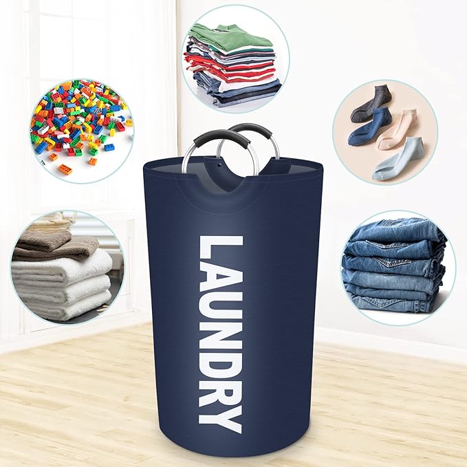 StorageRight 75L Large Laundry Basket, Laundry Hamper, Dirty Clothes Hamper - Image 5