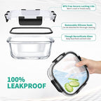 34pcs Glass Food Storage Containers - Image 3