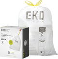 EKO 12.5 Gallon / 40-60 Liter, Extra-Strong Garbage Bags, Leak-Resistant by EKO