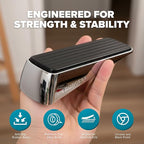 Strongest Home Heavy Duty Door Stopper Wedge | Non-Slip Rubber and Metal Door - Image 7