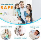 Child Proof Door Locks High Home Security Door Lock Reinforcement Night Kids - Image 6