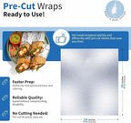 ANGEL’S PEEL LOUNGE Heavy Duty Aluminum Foil Sheets — Heat Retaining Tinfoil - Image 3
