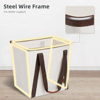 STORAGE MANIAC Collapsible Laundry Caddy, 128L Large Collapsible Laundry Basket - Image 3