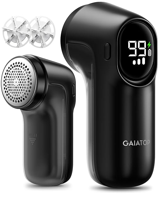 Gaiatop Fabric Shaver, Rechargeable Lint Remover by GAIATOP