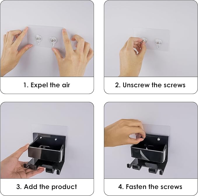 Electric Toothbrush Holder Wall Mounted, Electric Toothbrush Cord Organizer - Image 4