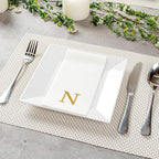 Luxenap 15.8 X 7.9 Inch Linen-Feel Guest Towels, 50 Lettered Hand Towels - Image 7