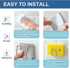 2Pcs Sponge Holder for Kitchen Sink，Strong Adhesive Small Sponge Holder，Sink - Image 4