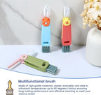 24 Pack 3 in 1 Cup Lid Cleaning Brush, 180° Rotatable Bottle Brush Gap Cleaner - Image 8
