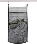 Jelier Hanging Breathable Mesh Laundry Hamper Basket, Portable Heavy Duty by Jelier