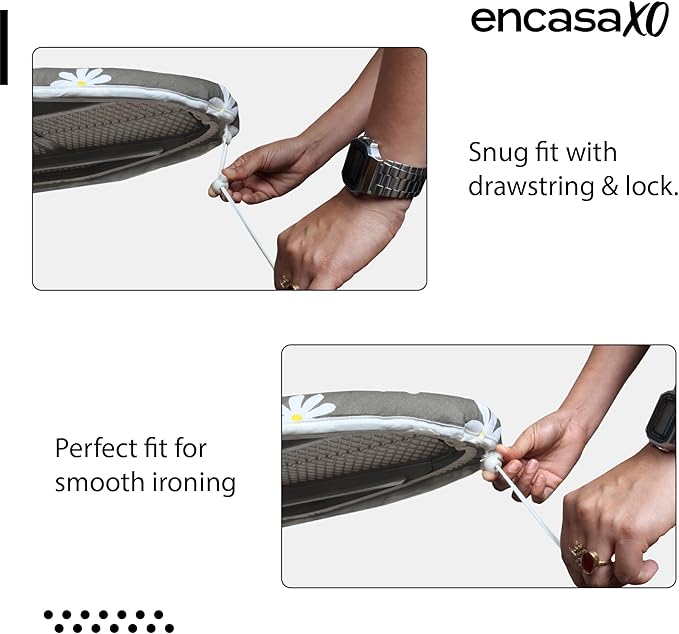 Encasa XO Ironing Board Cover and Pad 42"x14" - Image 4