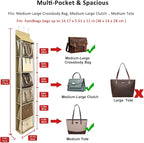 Lirex Over The Door Purse Organizer & Purse Shelf - Image 2