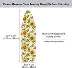 Sunflower Butterfly Ironing Board Cover and Pad 15x54 Standard Size Padding - Image 5