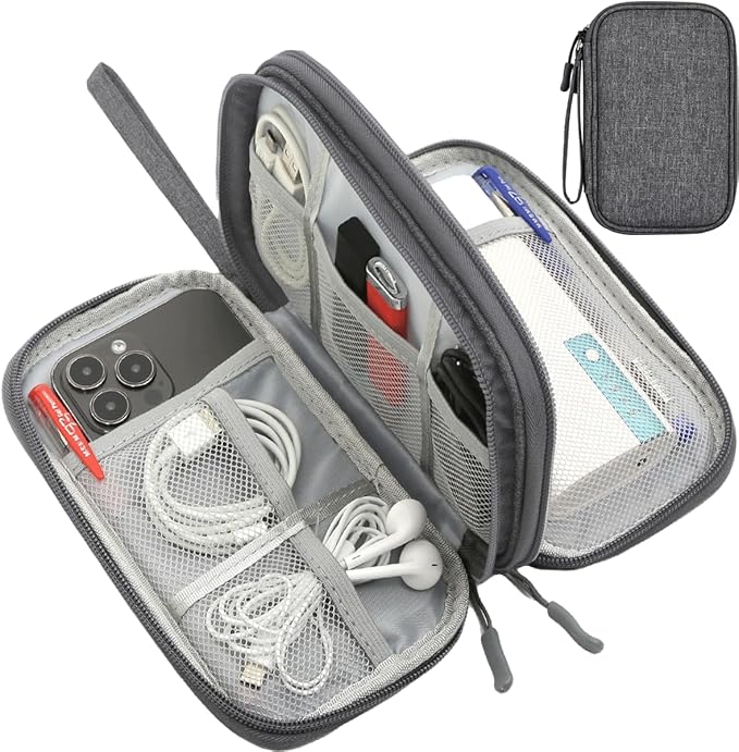 Electronics Organizer Case, Cable Organizer Bag Waterproof Electronic by Unknown