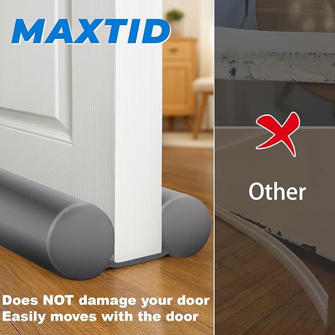 MAXTID Door Draft Stopper 36 Inch, Fits Door Gaps up to 1.7 Inch - Image 9