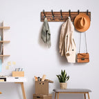 Coat Rack Wall Mount, Wooden Heavy Duty Coat Rack - Image 5