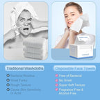 GRANNY SAYS Disposable Face Towel, Face Towelettes Disposable Biobased - Image 5