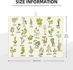 Cute Herbs Botanic Garden Plants Dish Drying Mat - Image 4