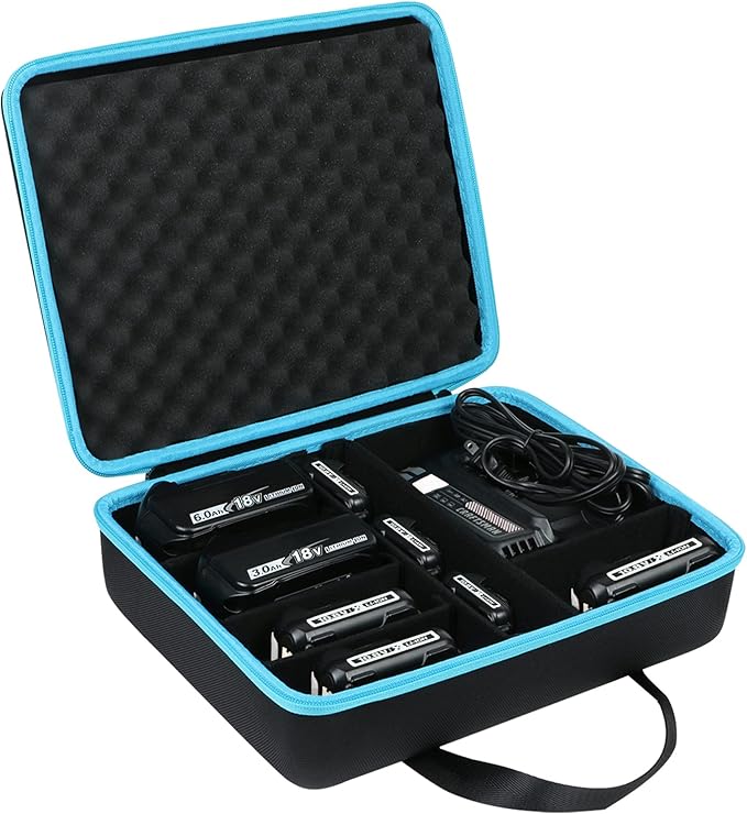 Makita Hard Battery Storage Box Holder by khanka