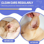 200PCS Professional Dog Ear Swabs in Storage Box, 6 Inch Long Cotton Swabs - Image 2