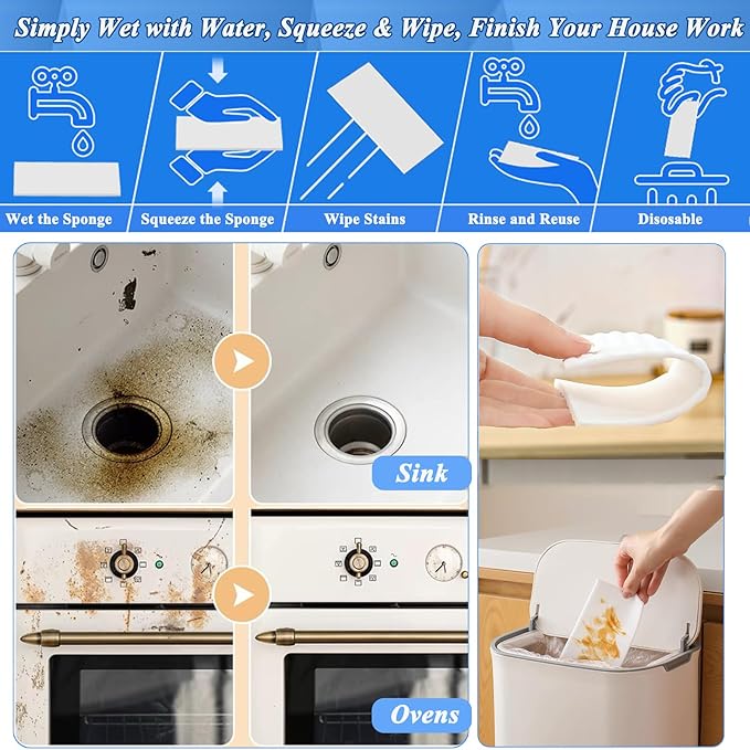 Magic Sponge Eraser Sheets, Hard-to-Reach Places - Image 5