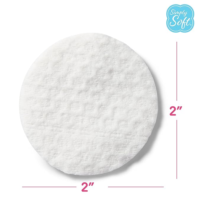 Simply Soft Aloe Infused Premium Cotton Rounds, Hydrating Aloe Vera, 100% Pure - Image 6