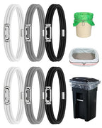 Garbage Can Bands Cord Lord Design Adjustable Large Trash Can Rubber Bands Fits by Rosaver