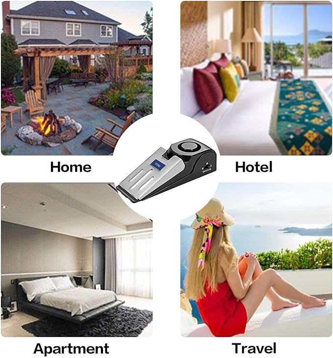 ZZRUI 2 Pack Door Stop Alarm - Image 6