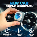 Air Jungles New Car Scent Car Air Freshener Vent Clip, Natural Essential Oil - Image 2