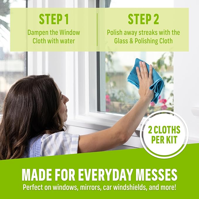 E-Cloth Microfiber Window Cleaning Cloth Kit - Image 3