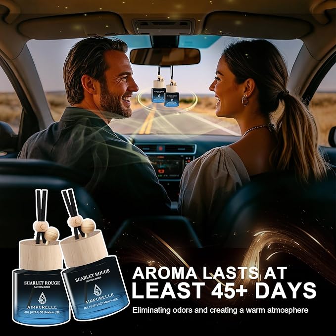 Car Air Freshener Hanging 2 Pack Car Air Fresheners Diffuser - Image 3