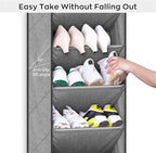SLEEPING LAMB Over The Door Shoe Organizer - Image 6