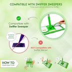 Reusable Pads Compatible with Swiffer Sweeper Mops - Image 2