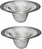 Bathroom Sink Strainer, Little Drain Mesh, RV and Lavatory Sink Drain Strainer by Huntonry