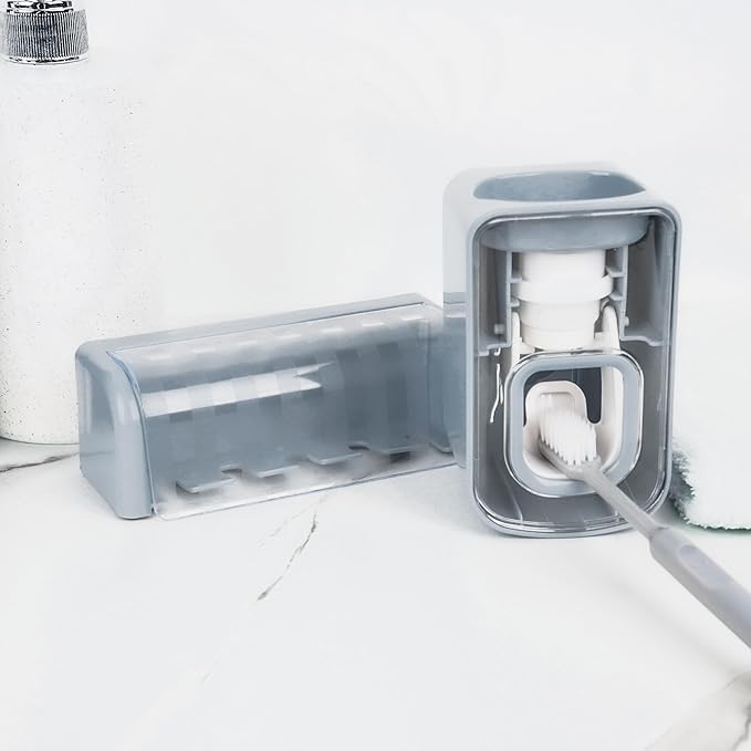 5 Slots Wall Mount Toothbrush Holder - Image 5