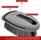 Carpet and Upholstery Cleaning Brush, Stiff Bristle Detailing Scrubber - Image 4