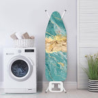 GLENLCWE Teal Marble Ironing Board Cover Modern Iron Board Cover Ironing - Image 3