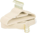 Premium Velvet Hangers 30 Pack by Sishynio