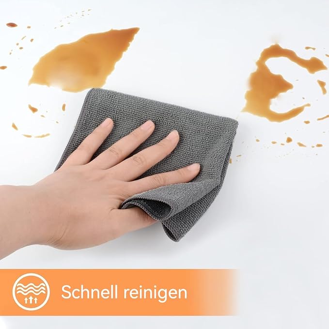 KinHwa Kitchen Washcloths for Dishes Absorbent Microfiber Dish Cloths Quick Dry - Image 5