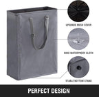 Slim Laundry Hamper with Adjustable Long Handles, 45L Small Laundry Baskets - Image 6