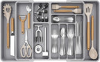 Lifewit Utensil Organizer for Kitchen Drawer, Expandable Cooking Silverware Tray by Lifewit