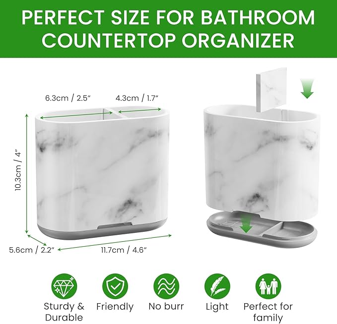 Chintu Toothbrush Holders, 2 Slots Tooth Brush Holder - Image 4
