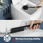 Toilet Brush, 3 Pack Toilet Brush and Holder Set Bathroom Accessories, Toilet - Image 3