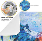 Absorbent Dish Drying Mat for Kitchen Counter - Image 2