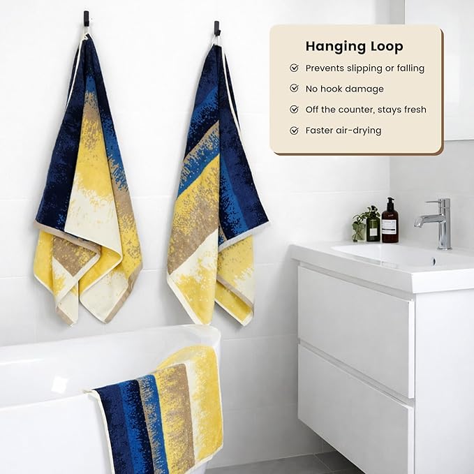 SEMAXE 4-Pack Luxury Bath Towels - Image 4